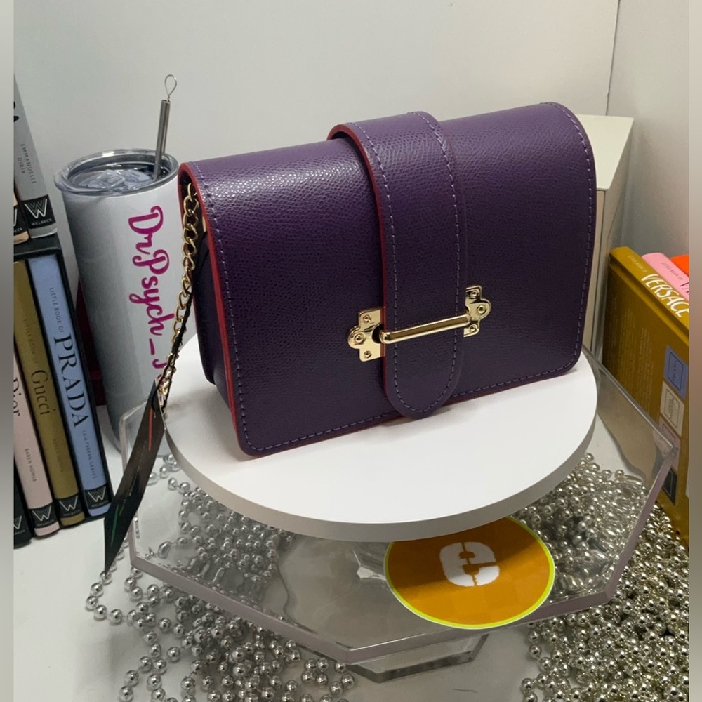 💯 ITALIAN LEATHER Silvano Borgatti Crossbody - Belt bag
